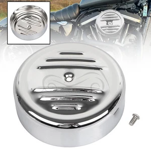 7 inch Round Stripe Air Cleaner Cover For Harley Softail Deluxe FLSTN EFI FLSTNI - Picture 1 of 15
