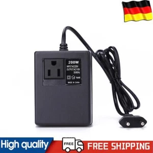 Converter Transformer Household Travel EU Plug AC Step Down Power Adapter - Bild 1 von 9