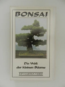 VHS Video Kassette Bonsai Die Welt der kleinen Bäume ETV Garten - Imagen 1 de 1