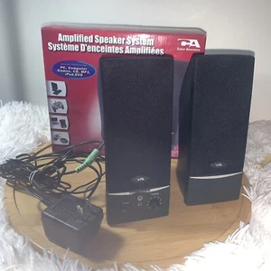 Cyber Acoustics CA-2012 Computer Speakers - Picture 1 of 4