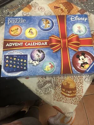 Ravensburger 116768 Walt Disney 3D Puzzle Advent Calendar Anno 2017 - Immagine 1 di 4