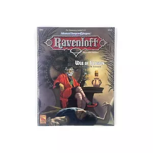 TSR - AD&D 2a Edición - Ravenloft, Web of Illusion (CASI NUEVO) RM3 9415 - Imagen 1 de 4