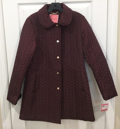 Giacca trapuntata Kate Spade New York in RICCA MELANZANA Taglia S