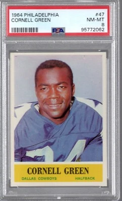 Cornell Green 1964 Philadelphia #47 PSA 8 RC - Image 1 of 2