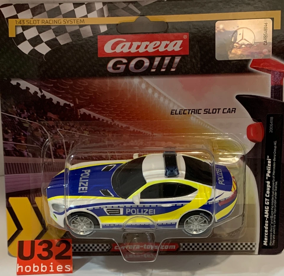 Slot Car Carrera Go!!! 64118 Mercedes-AMG GT cupé policía Foto 1 de 1