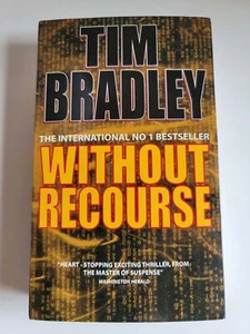 Metal Lock Box Bookshelf Safe In Paperback Book Tim Bradley Without Recourse - Picture 1 of 8