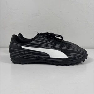 Puma Rapido III TT Jr Sz 6.5c Black Cleats Lace Up NEW NWB - Picture 1 of 14