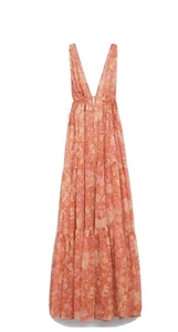 Mango Flowy Summer Vacation Dress XS - Imagen 1 de 12