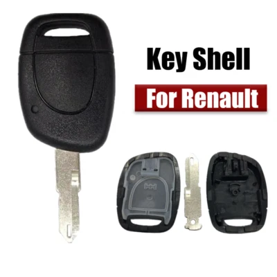 1 Pcs Replacement Car Key Fob Shell Cover For Renault Twingo Clio Kangoo Master - Image 1 of 4