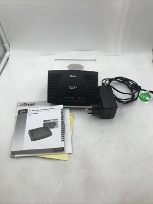 MODEM ROUTER TRUST MOD: MD-4050 ADSL 2+ USATO - Immagine 1 di 4