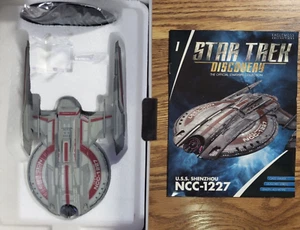Star Trek Discovery #1  Eaglemoss U.S.S. Shenzhou NCC-1227 Ship Model - Picture 1 of 5