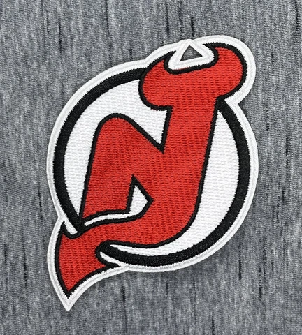 NEW JERSEY DEVILS HOCKEY  EMBROIDERED IRON ON PATCH 3.5” X 3.5” FREE SHIPPING Cover