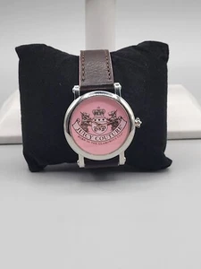 Juicy Couture Born In The Glamorous USA Pink Uhr Scottie Terrier Charm  - Bild 1 von 11