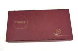Scrabble Kreuzworträtsel Spiel Made in USA 97 Holzteile Kopierrecht 1948 1949 1953 - Bild 1 von 12