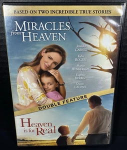 Miracles From Heaven / Heaven is for Real (DVD, 2-Disc Set, Double Feature) - Picture 1 of 3