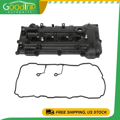 Engine Valve Cover for Kia Soul Hyundai Elantra Coupe GT w/ Gasket 224102E000 - Imagem 1 de 4