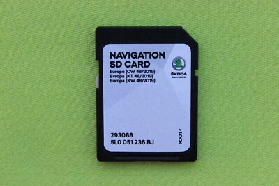 32 GB SD KARTE NAVIGATION EUROPA 2020 SKODA AMUNDSEN MIB 2 OCTAVIA SUPERB KODIAQ - Bild 1 von 3