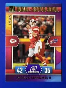 PATRICK MAHOMES II - 2022 Panini Donruss - ROAD TO THE SUPER BOWL #DR-PM - Picture 1 of 3