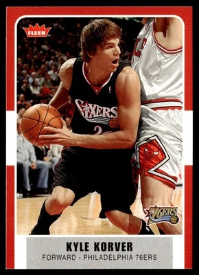 Fleer Kyle Korver Philadelphia 76ers #63 2007-08 Foto 1 de 2