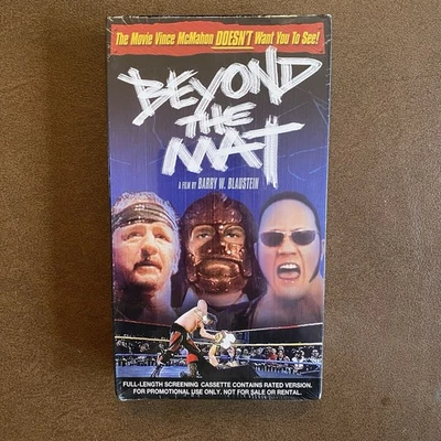 Beyond the Mat VHS 1999 Screener Promo Tape Brand New Sealed Foto 1 de 4