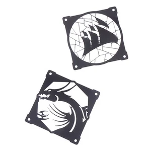 DIY 12cm*12cm Fan Cover Acrylic Cover use for 120mm fan Computer Case Cool-i- - Picture 1 of 14