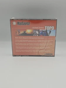Garmin Mapsource United States TOPO Topographic V3.02 CD -ROM Maps For Windows  - Picture 1 of 6