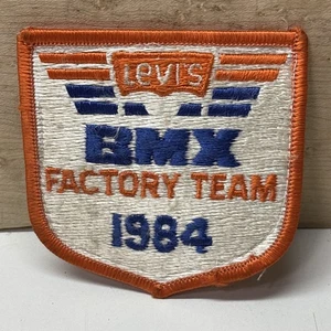 VINTAGE 1984 LEVI'S BMX Racing Factory Team Patch - Picture 1 of 7