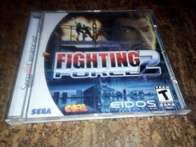 Fighting Force 2 (Sega Dreamcast, 1999) Complete W/ Reg Card & Manual (Tested)