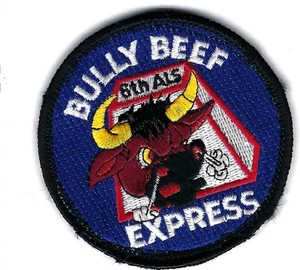 PATCH USAF 6TH AIRLIFT SQ ALS TCS BULLY BEEF EXPRESS AS-23 - Picture 1 of 1