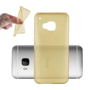 Case for HTC ONE M9 Protection Phone Cover Flexible TPU Silicone - Picture 1 of 8