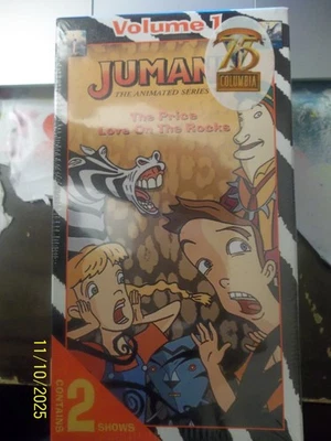 LOT OF 3~JUMANJI - THE ANIMATED SERIES~VOLUME 1 2 & 3~1998 NEW SEALED VHS~LT 33 - Image 1 of 4