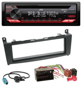 JVC CD DAB USB Bluetooth MP3 Autoradio für Mercedes C-Klasse W204 ab 2007 - Bild 1 von 8