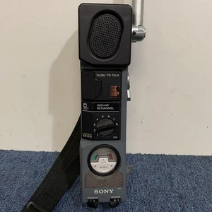 Sony Icb-87H Cb Radio Przenośny nadajnik-odbiornik Citizen Band Vintage Ham Radio - Zdjęcie 1 z 10