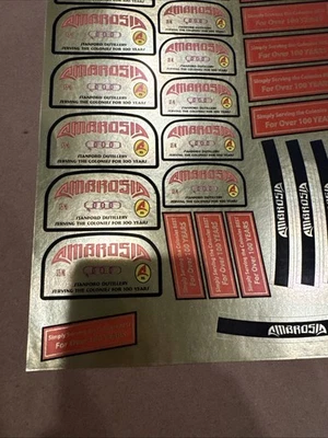 Calcomanías para botellas Battlestar Galactica Ambrosia utilería de película original Foto 1 de 4