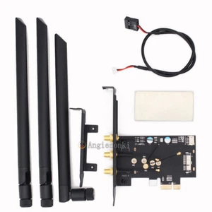 Desk PC WIFI adapter with PCI-e Antenna for BCM94360CSAX 4331csa Apple WLAN Card - Picture 1 of 12