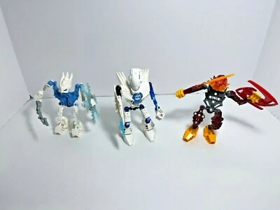 LOTE LEGO Bionicle: Raanu 8973 + Metus 8976 + Preston Stormer 7164 Foto 1 de 4