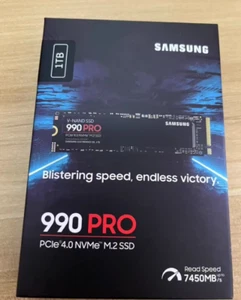 SAMSUNG 990 PRO SSD 500GB 1TB PCIe 4.0 M.2 2280 Internal Solid State Hard Drive - Picture 1 of 3