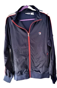 Fila's Men's Retro Outerwear Jacket Big & Tall XLT Blue New w/Tags - Picture 1 of 5