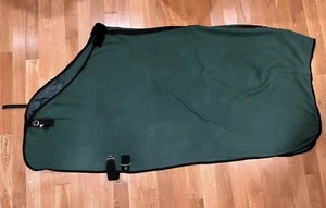 74 Inch Green Fleece Dress Show Cooler Sheet - Picture 1 of 6
