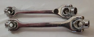 Lot of 2 THORSEN Dog Bone Wrench Swivel Combo SAE 3/8-13/16 & Metric 12-19 - Picture 1 of 10