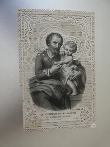 image pieuse canivet dentelle le patriarche st joseph turgis 1004 - Picture 1 of 1