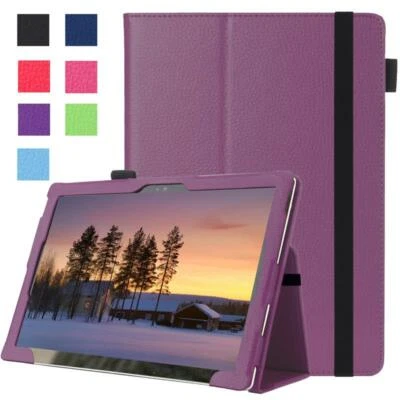 New Protective PU Leather Folio Cover Case For Microsoft Surface Pro 7 2019 12.3 - Image 1 of 4