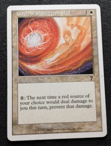 Circle Of Protection: Red - 7th Edition - MTG - LP - EN - Picture 1 of 2