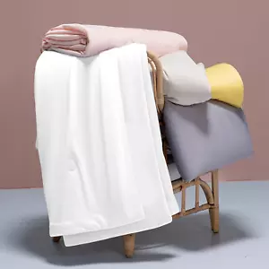 Cooling Blankets for Hot Sleepers - Cool like Ice Cream Lightweight Blanket for - Picture 1 of 7
