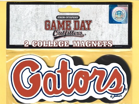 Florida Gators Large 6.50" x 2.25" Magnets Brand New Cover