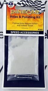 Pinecar Axles & Polishing Kit - PineCar #P359 - Picture 1 of 3