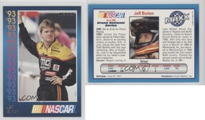 1993 Maxx Premier Series Jeff Burton #45