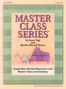 Master Class Series Level 2A Piano Solos 2002 Vogt Kelsey Sonatina Polka Scherzo - Picture 1 of 7