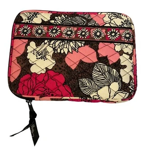 Vera Bradley E Reader Sleeve Mocha Rouge - Picture 1 of 8