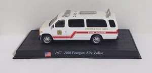 I108794 Del Prado 1/57 - FIREFIGHTERS - USA 2000 Fire Police Van - Picture 1 of 4